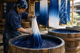 Indigo Dyeing in Japan