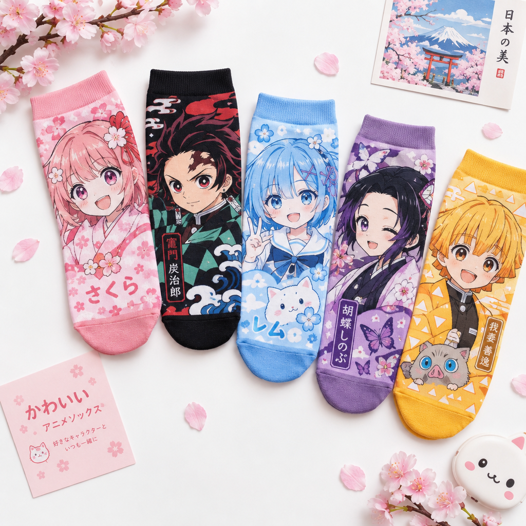 Japanese Anime Socks: A Buying Guide for Every Fan