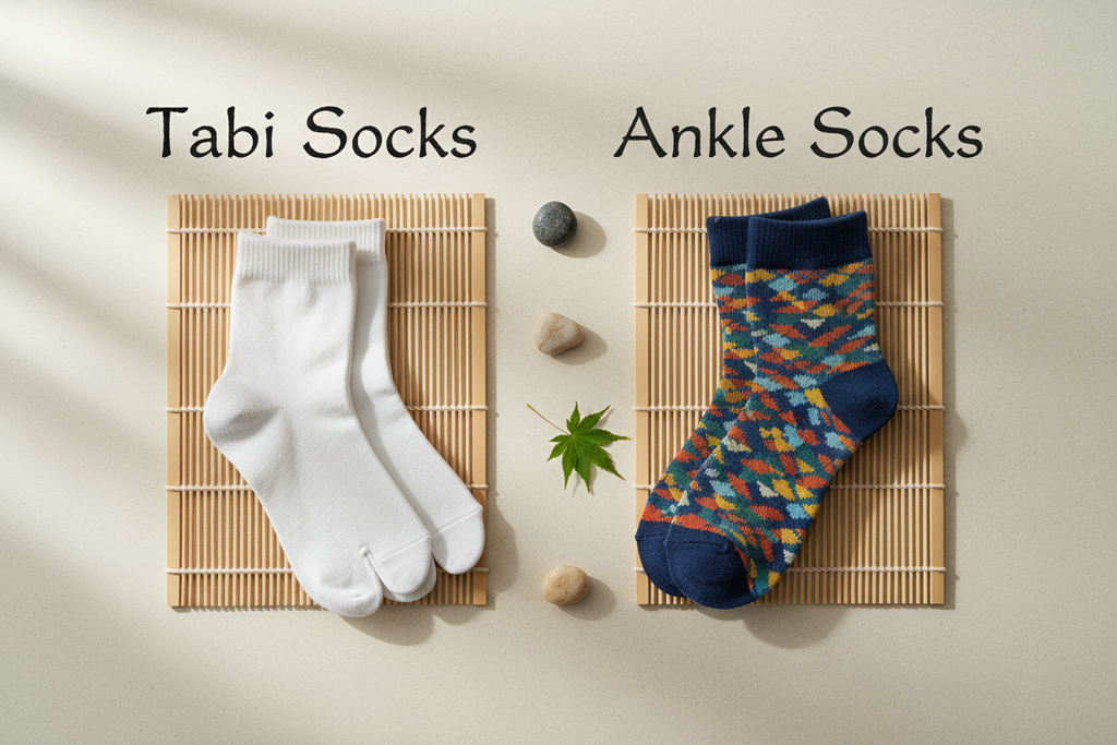 Tabi Socks vs Ankle Socks: Which Japanese Sock Is Right for You?