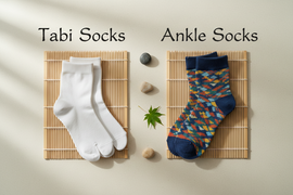 Tabi Socks vs Ankle Socks: Which Japanese Sock Is Right for You?